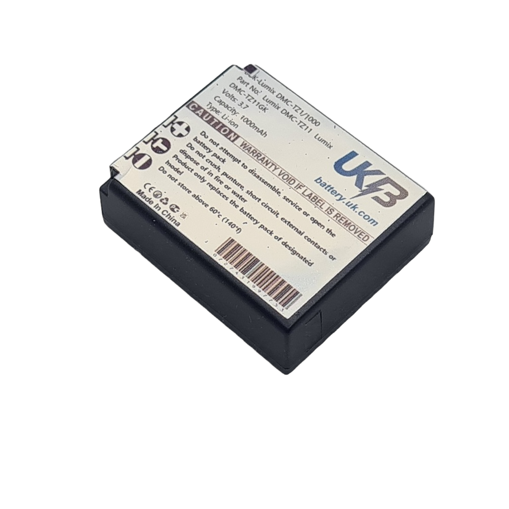 PANASONIC Lumix DMC TZ11GK Compatible Replacement Battery