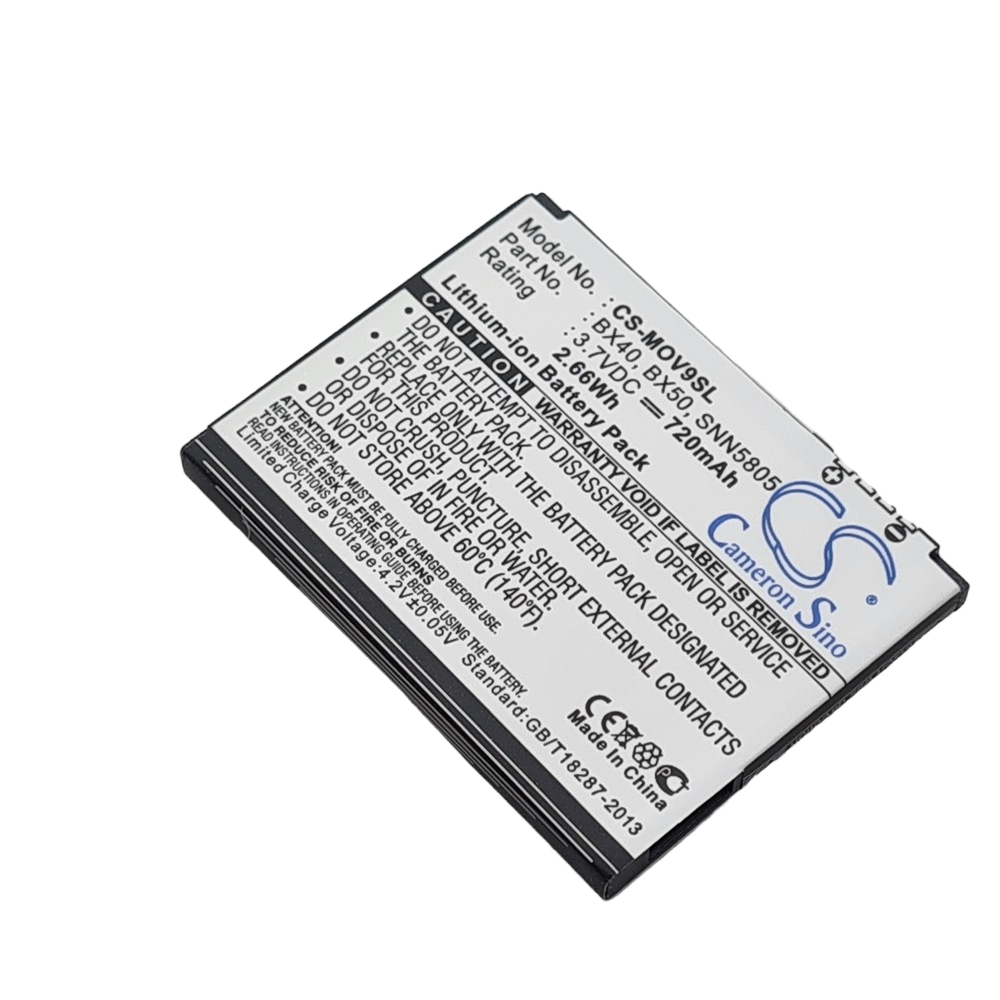 MOTOROLA PEBL2U9 Compatible Replacement Battery