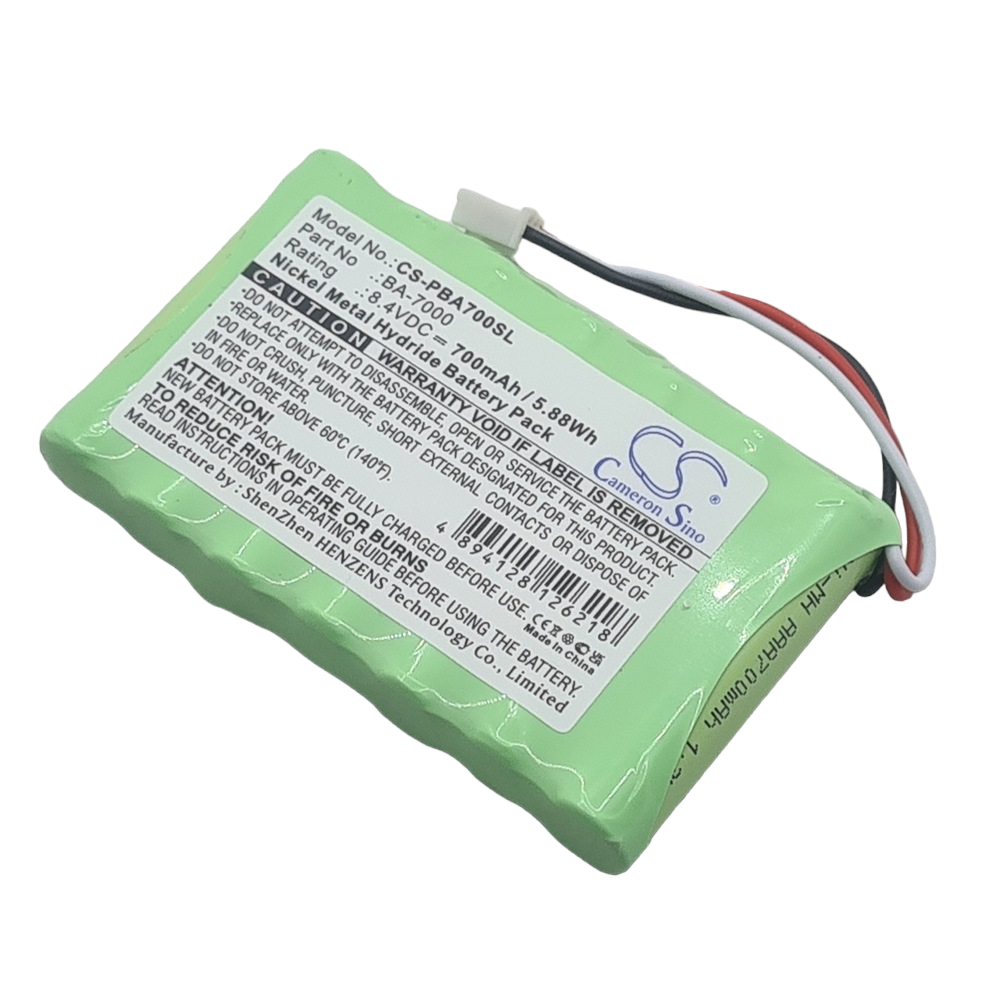 Batterie Brother BA7000 Remplacement - 800mAh, 8.4V NiMH - Pour Imprimante Mobile Et Étiqueteuse - 12