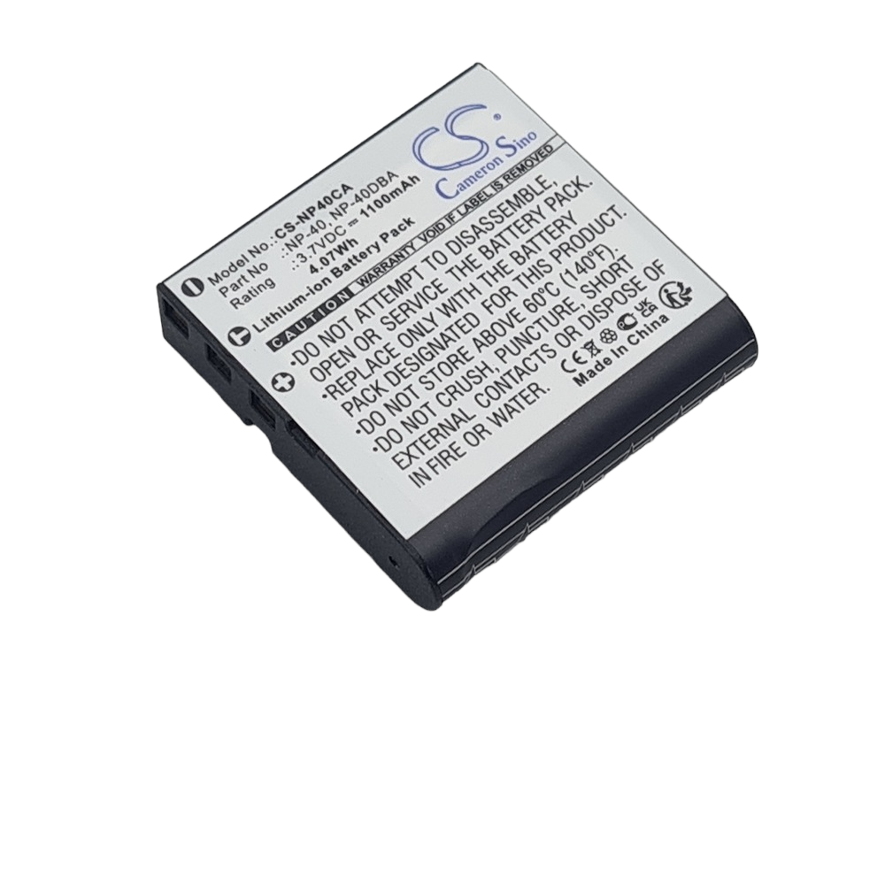 CASIO Exilim Zoom EX Z600BE Compatible Replacement Battery