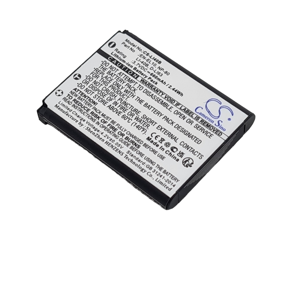 OLYMPUS FE 4000 Compatible Replacement Battery