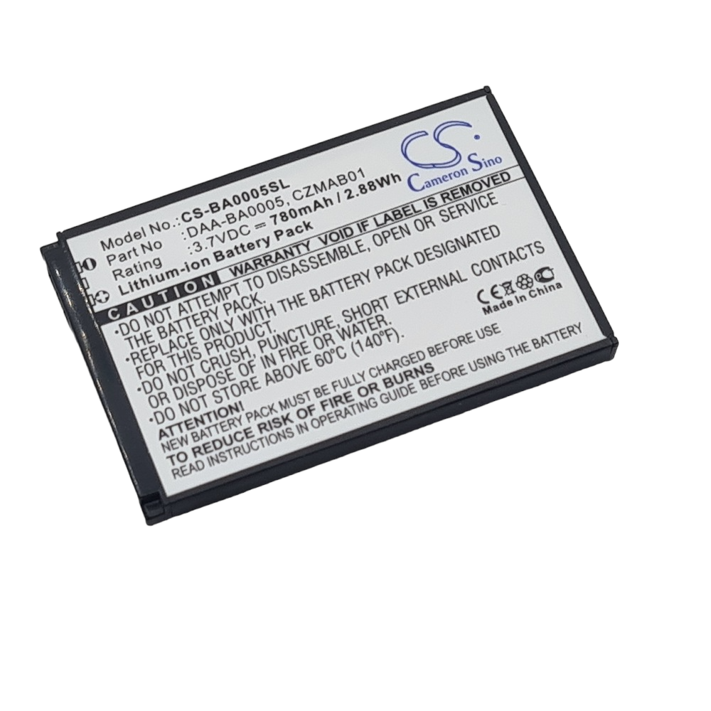 Creative 70PD000000039 BA20603R69900 CZMAB01 Zen Micro 4GB 5GB Compatible Replacement Battery