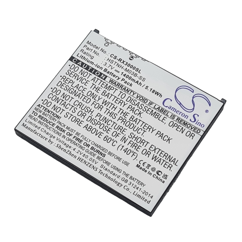 HP iPAQ rx3400 Compatible Replacement Battery