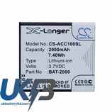 ACER Liquid C1 Compatible Replacement Battery