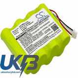 AEMC 6417 Ground Tester Compatible Replacement Battery