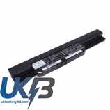 Asus 07G016H31875M 0B20-00X50AS A31-K53 A43B A43BR A43BY Compatible Replacement Battery