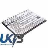 BLU DashXLTED0010U Compatible Replacement Battery