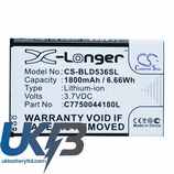 BLU C7750044180L Compatible Replacement Battery