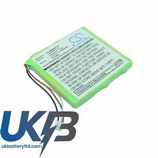 DeTeWe 1453.060-02110 1453.060-02111 145306002110 3GP4E Memo Nice Compatible Replacement Battery