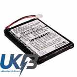 Blaupunkt 423450AJ1S1PMX TravelPilot 100 1300 200 Compatible Replacement Battery