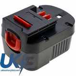 Black & Decker FSB12 Compatible Replacement Battery