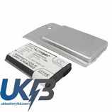 BLACKBERRY Curve 8320 Extended With Back Cover Compatible Replacement Battery