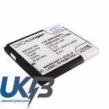 BLACKBERRY ACC 39508 301 Compatible Replacement Battery