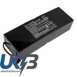 Carefusion 10140-EP Compatible Replacement Battery