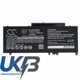 DELL 8V5GX Compatible Replacement Battery
