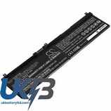 DELL Precision 7540 Compatible Replacement Battery