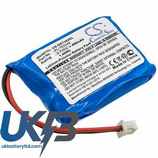 Educator ET-300Receiver Compatible Replacement Battery