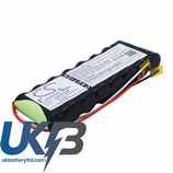Datex Ohmeda 120109 BATT/110109 Pulse Oximeter Biox 3770 3775 Compatible Replacement Battery