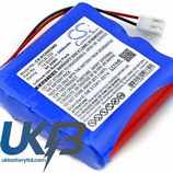 BIOCARE ECG 6010 Compatible Replacement Battery