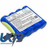 EDAN oximeter H100N Compatible Replacement Battery