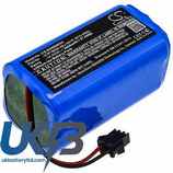 Ecovacs Deebot DN622 Compatible Replacement Battery