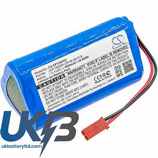Electropan ICP 186500-22F-M-3S1P-S Compatible Replacement Battery