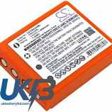 HBC Radiomatic Quadrix Compatible Replacement Battery