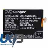 GIONEE BL-N2000B ELIFE S5.1 GN9005 Compatible Replacement Battery