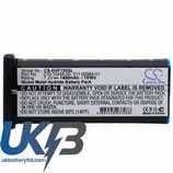 GARMIN VHF725e Compatible Replacement Battery