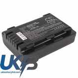 PANASONIC VW VBY100 Compatible Replacement Battery