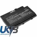 HP ZBook 17 G4 Mobile Workstation Compatible Replacement Battery