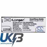 Hisense LP37200 HS-G960 HS-T960 HS-U960Q Compatible Replacement Battery