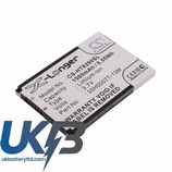 HTC 35H00077-13M Max 4G Quartz T8290 Compatible Replacement Battery