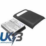 HTC PD29110 Extended With Back Cover Compatible Replacement Battery