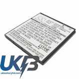 HTC X315b Compatible Replacement Battery
