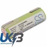 BRAUN 5473 Compatible Replacement Battery