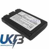 Unitech HT660 PA600 PA950 Compatible Replacement Battery