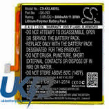 QiKU 1503-A01 Compatible Replacement Battery