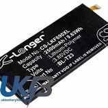 LG K500H Compatible Replacement Battery
