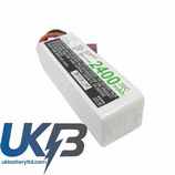 RC Continuous Discharge Rate:30C Compatible Replacement Battery