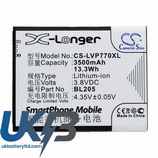 LENOVO P770 Compatible Replacement Battery