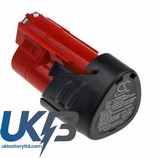 Milwaukee M12 BPP3A Compatible Replacement Battery