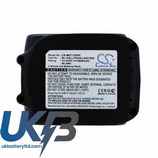 MAKITA TW152DRFX Compatible Replacement Battery