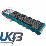 Nihon Kohden SD-901D X071 6511 9130P 9620P Compatible Replacement Battery