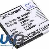 ALCATEL OT 5038A Compatible Replacement Battery