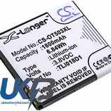 ALCATEL TLi018D1 Compatible Replacement Battery