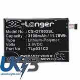 Alcatel TLp031C2 M811 M812 M812C Compatible Replacement Battery