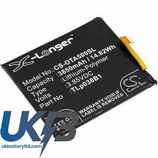 Alcatel A7 LTE Compatible Replacement Battery