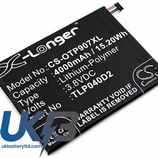 ALCATEL TLP040D2 Compatible Replacement Battery