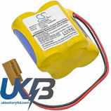 FANUC A98L-0031-0025 Compatible Replacement Battery